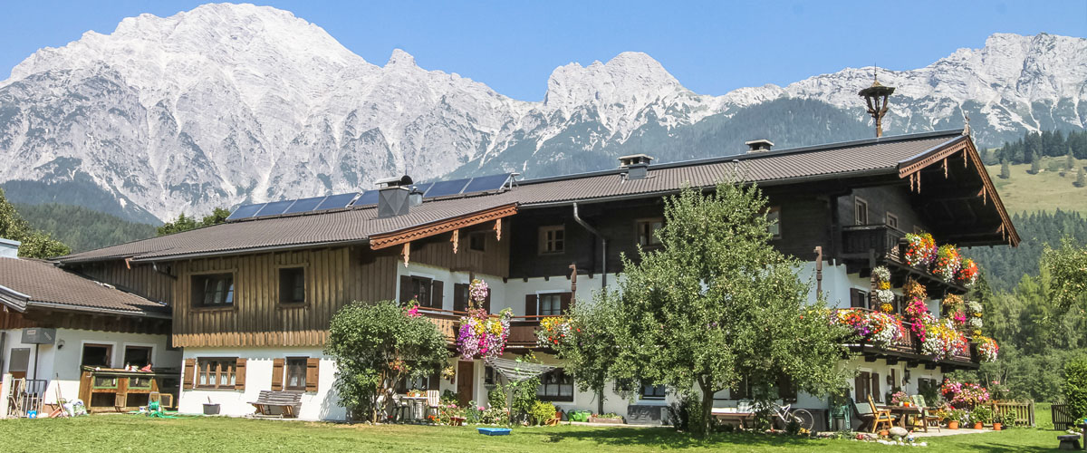 Bauernhofurlaub Leogang Sommerurlaub