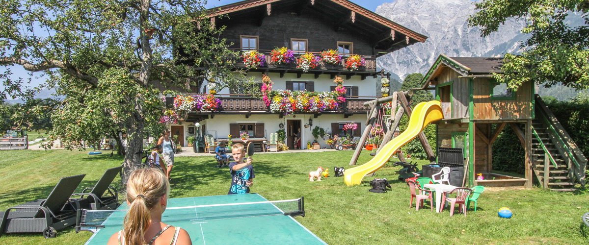 Familienurlaub Bauernhof Leogang
